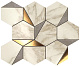 Мозаика Атлас Конкорд Италия Марвел Эдж/ Marvel Edge Gris Calacatta Gold Hex 25.1x29 9EHG